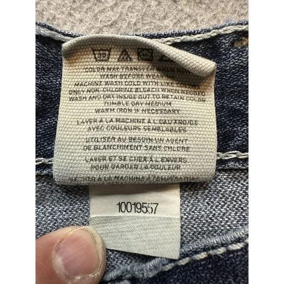 Ariat M4 Low Rise Boot Jeans Mens 40x32 Light Wash Blue Denim Bootcut 10019557